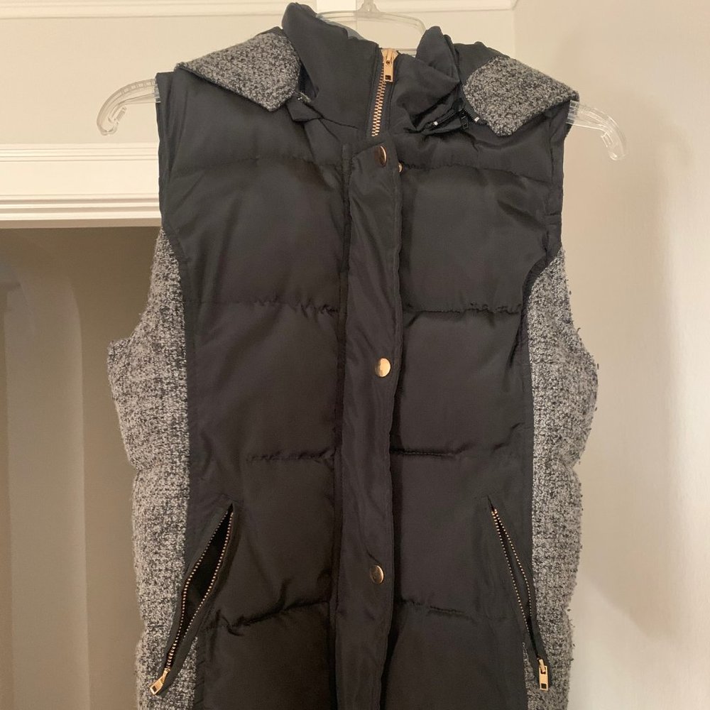 Vest with hood